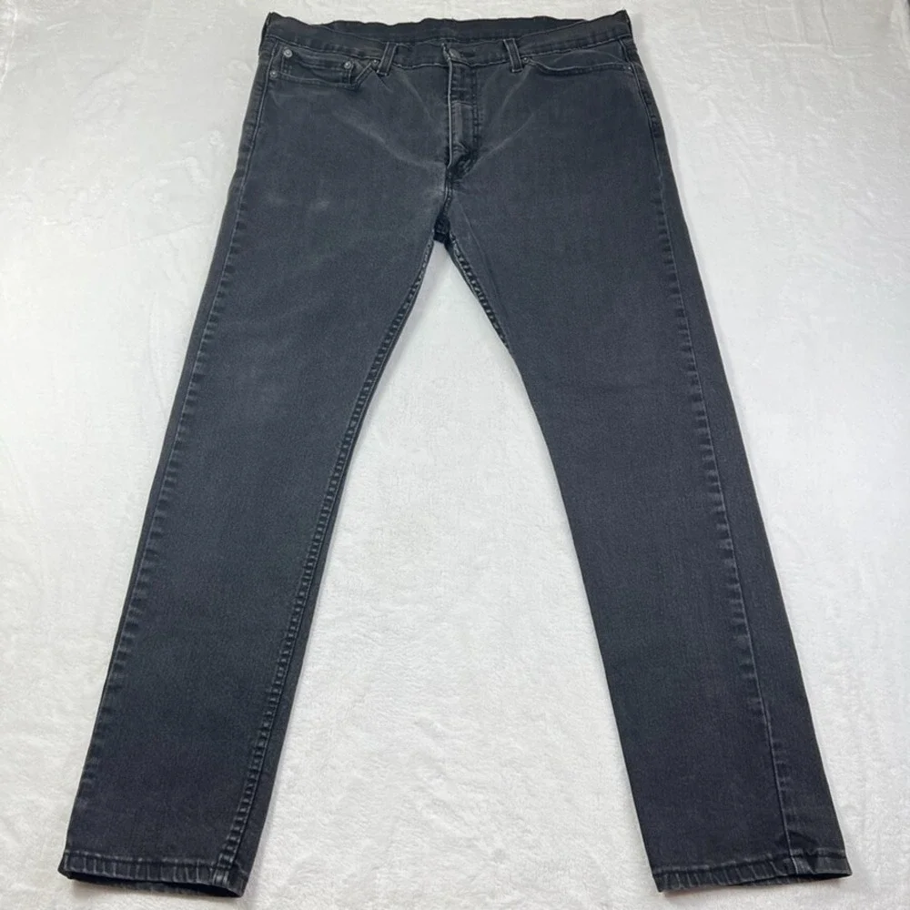 Levis 510 Jeans 33x32‎ (Act 31x30) Black Slim Fit Skinny Tapered Grunge Hip Hop